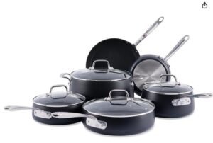 All-Clad HA1 Expert Hard Anodized Nonstick Cookware Set