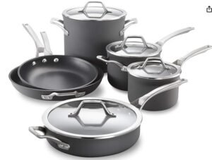 Hard Anodize Teflon Free Nonstick Cookware Set