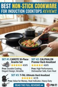Best Non-Stick Cookware for Induction Cooktop Reviews