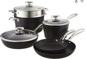 Scanpan PRO IQ 9 Piece Nonstick Cookware Set 