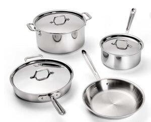 All-Clad D3® Stainless Steel Cookware Set