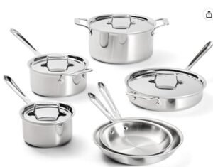All-Clad D5® Stainless Steel Cookware Set