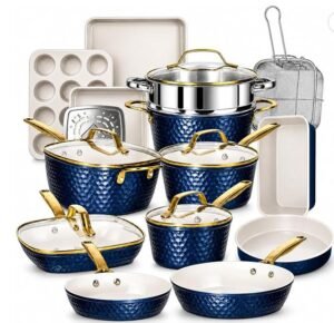 GOTHAM STEEL Ceramic Nonstick Cookware Set