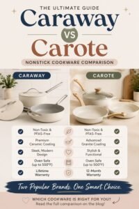 Caraway VS Carote Nonstick Cookware Reviews