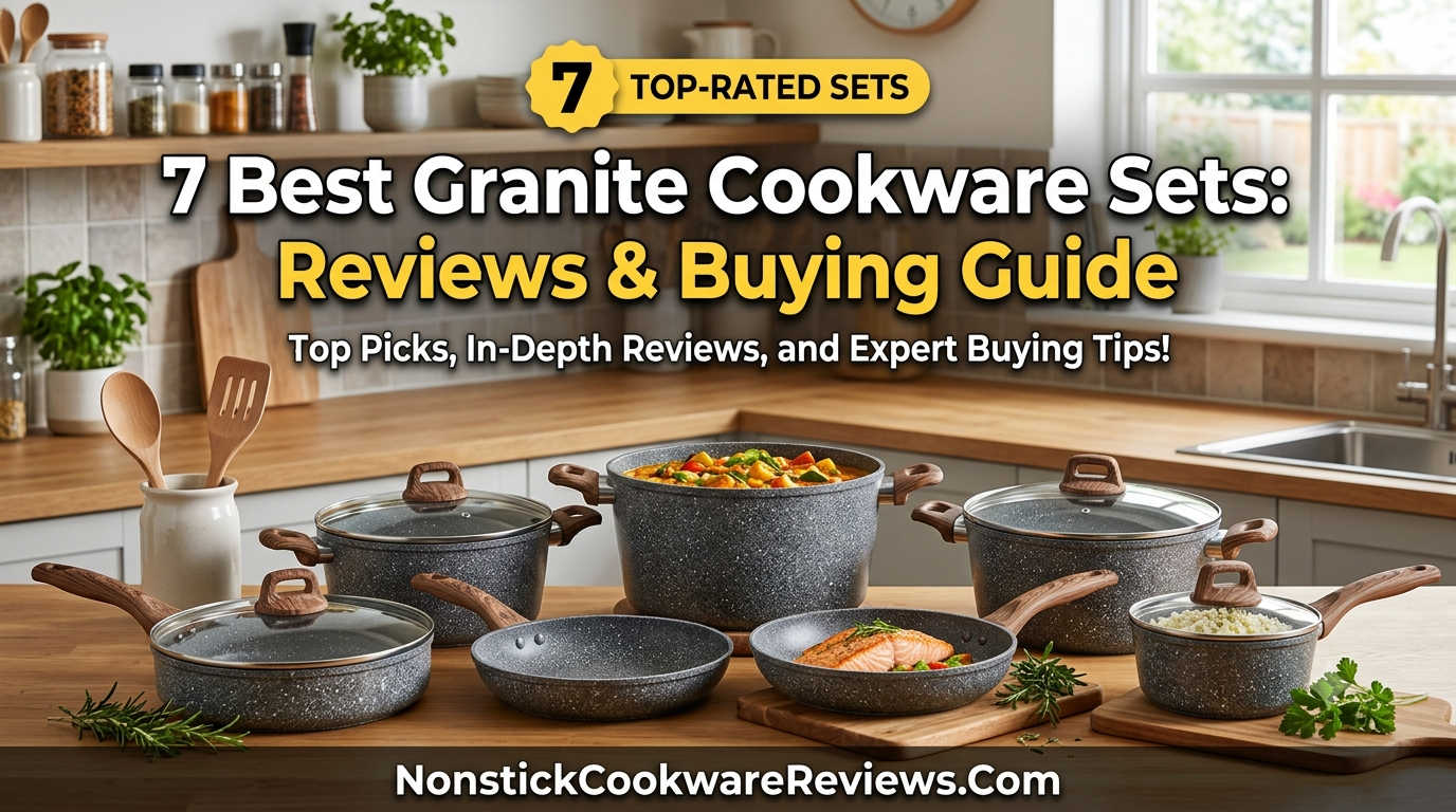 7 Best Granite Cookware Sets: Reviews & Buying Guide