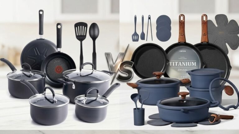 Hard Anodized Aluminum vs Titanium Cookware: Pros, Cons & Buying Guide