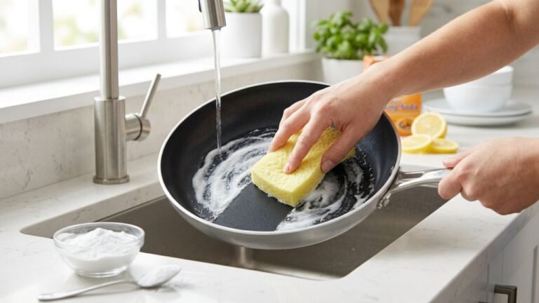 How to Clean a Non-Stick Pan with Baking Soda (Safe & Effective Method)