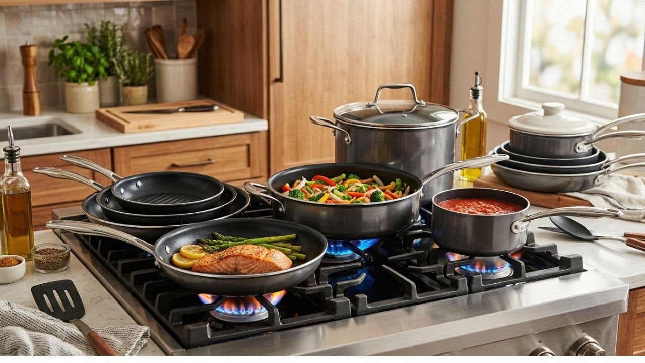 10 Best Nonstick Cookware for Gas Stoves: Durable Sets That Won’t Warp or Peel