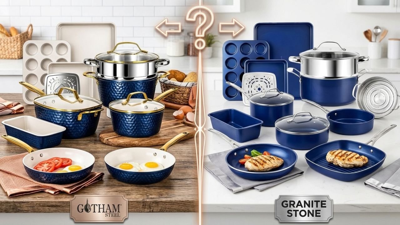 Gotham Steel vs Granite Stone Cookware