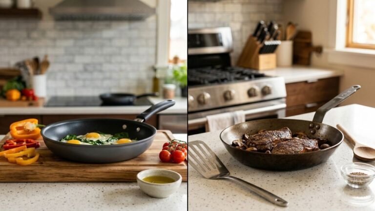 Nonstick vs Carbon Steel Cookware